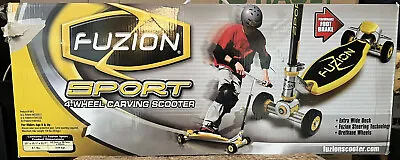 $249.99 • Buy 🔥 BRAND NEW FUZION SPORT 4 Wheel 2 Axle Front And Back Trick Scooter 🔥