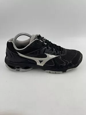 Mizuno Womens Wave Bolt 7 Black Running Shoes Sneakers Low Top - Size 10 • $21.99