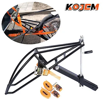 Rigid Motorcycle Receiver Hitch Hauler Trailer Tow Dolly Rack Carrier • $99