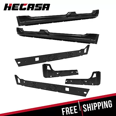 Rocker Panels For Chevrolet Silverado Sierra 1500 2500 3500 99-07 4DR Crew Cab • $349.90