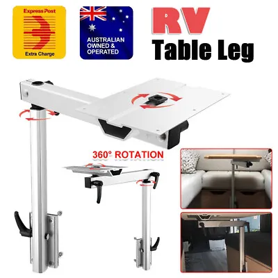 Adjustable RV Table Leg Swivel Foldable For Boat Marine Motorhome Aluminum Alloy • $94.99