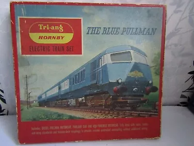 Vintage Triang Hornby The Blue Pullman OO Train Set In Working Order • £90