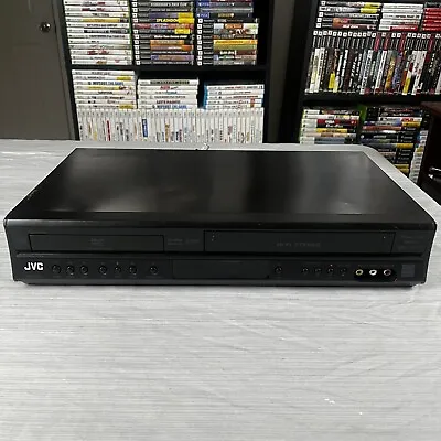 JVC HR-XVC11 DVD / VCR VHS Recorder Combo Player Tested Works! • $34.88