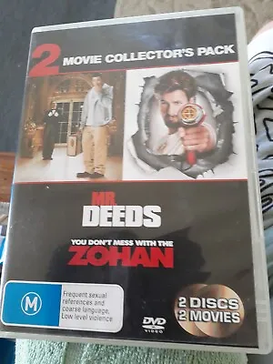 $13 • Buy Adam Sandler 2 Disc Pack Mr Deeds Dont Mess With The Zohan Dvd R4 