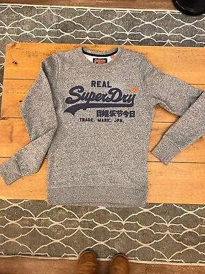 Superdry Sweatshirt Adult Small Suited To Teen Boy • £7