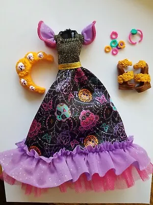 Monster High Skelita Calaveras DRESS & Access Howliday Dia De Los Muertos Doll • $22