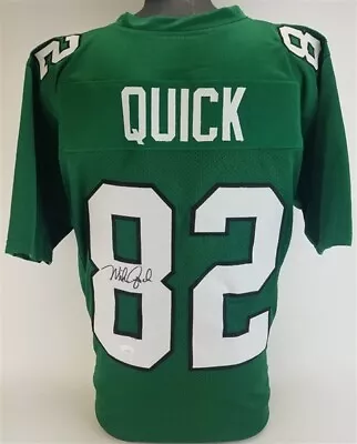 Mike Quick Signed Philadelphia Eagles Jersey (JSA COA) 5xPro Bowl Wide Receiver • $127.96