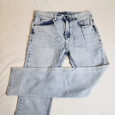 Empyre Verge Tapered Skinny Men's Acid Wash Denim Jeans Size 32 (32 X29 ) • $12.95