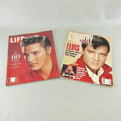 $12.88 • Buy Elvis Life Magazine Collectors Edition  60th Birthday  February 1995 + Other