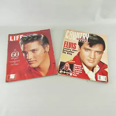 Elvis Life Magazine Collectors Edition  60th Birthday  February 1995 + Other • $11.33