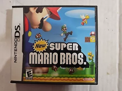 (NO GAME) New Super Mario Bros (Nintendo DS) Case Cover Art & Manual • $7