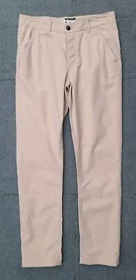 Mens Beige Chino Trousers Size 32  Waist 31  Leg By Canterbury • £4