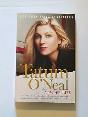 Tatum O'Neal   A Paper Life  Like New Soft Bound Book • $2.99
