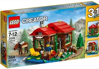 *BRAND NEW* Lego 31048 Creator Lakeside Lodge BNIB Retired Set X 1  • $65