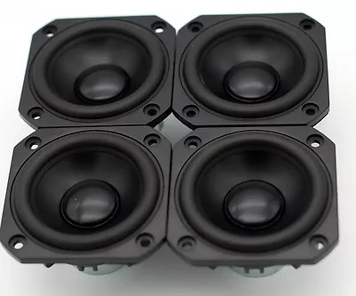 2pair( 4 Pcs) Peerless HIEND 3 Inch P830986   Fullrange   Woofer Speaker Unit • $80