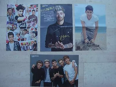 4 Fantastic ZAYN MALIK ONE DIRECTION Magazine Poster Harry Styles Niall Horan • £14.47