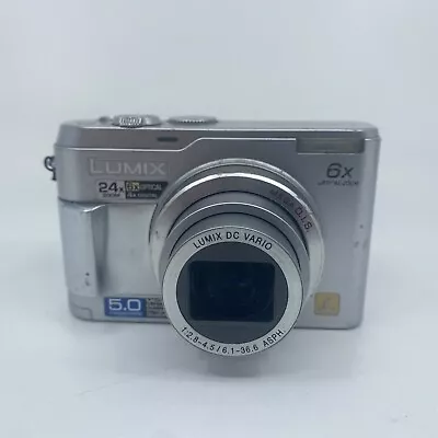 Panasonic LUMIX DMC-LZ2 5.0MP Digital Camera - Silver (Read Description) L341 • $16.99