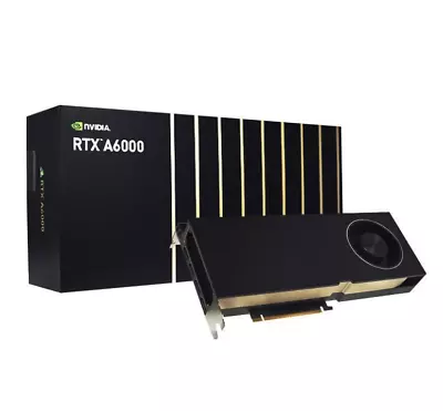 New For  NVIDIA RTX A6000 48GB GDDR6 Graphics Card VCNRTXA6000-PB PNY • $6500