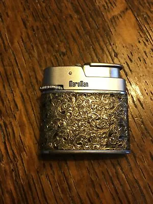 Vintage Maruman GL 23 Butane Lighter Nice Patina Estate Find • $27