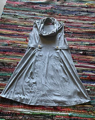 Maternity  Dress Maternal America  Size XS Gray Sleeveless   Casual Wear Dress • $3.99
