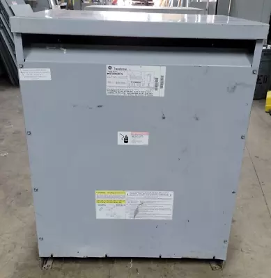 GE 9T 112.5 KVA 9T83B3875  480X120/208 Volt 3 Phase Transformer • $1709.99