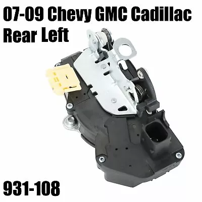 Rear Left Power Door Lock Actuator Fit 07 08 09 GMC Sierra Yukon Tahoe Escalade • $21.29