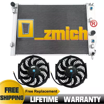 Aluminum Radiator + Fan For CHEVROLET CORVETTE C5 5.7L V8 Auto Manual 1997-2004 • $335.99