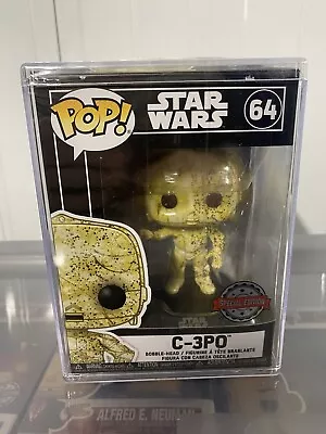 C-3PO #64 Funko Art Pop! Vinyl Special Edition Star Wars NEW & SEALED • $50