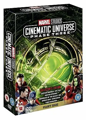 Marvel Studios Cinematic Universe Phase Three Part One 3 1 New Region 2 DVD • £12.53