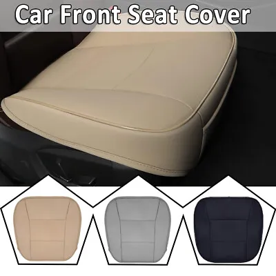 Car Front Driver Seat Cover Leather Full Surround Breathable Cushion Protector • $20.59