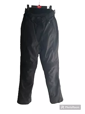 Fulmer Mens Black Motorcycle Pants Mens Sz Large Black Armor W/ Liner Insulated • $49.99