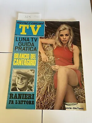 Magazine TV Smiles And Songs Year 18 N.29 + Coupon Year 1969 Excellent F329 • $42.84