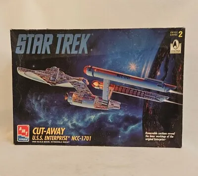 Vintage 1995 AMT Ertl Star Trek Cut-Away USS Enterprise NCC-1701 - Open Box • $31.50