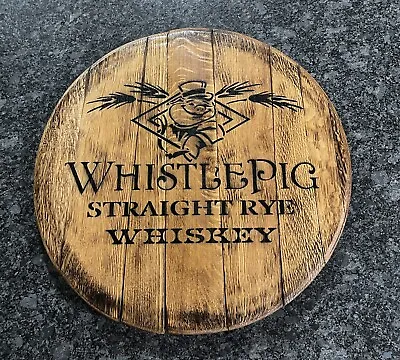 Whistle Pig Straight Rye Whiskey Bourbon Barrel Whiskey Head / Top 21” Diameter • $100