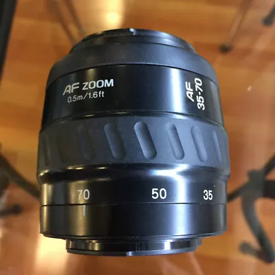 $20 • Buy Minolta AF Zoom 35-70mm F/3.5-4.5 Lens, For Minolta Sony A Alpha Mount