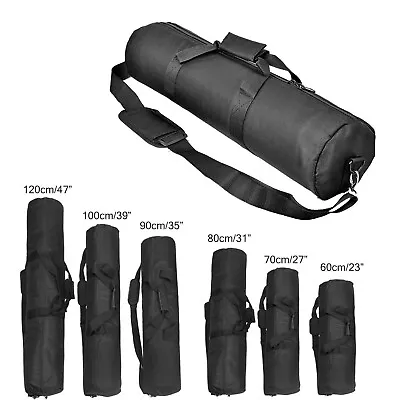 Tripod Bag 50-120cm For Studio Light Stand Travel Shockproof Padded Carry Case • $14.95
