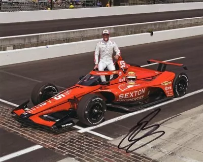 Benjamin Pederson Autographed 2023 Indy 500 8x10 Photo • $14.99