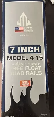 UTG PRO - Model 4/15 Carbine Length Free Float Quad Rails NIP • $40
