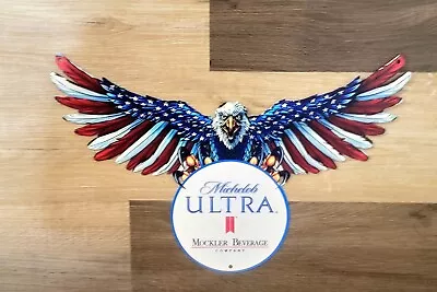 Michelob Ultra American Eagle Metal Sign Man Cave Bar Decor Beer Sign New • $25.77