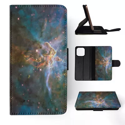 Flip Case For Apple Iphone|unique Fun Space Nebula Galaxy #4 • £12.35