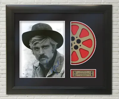 Robert Redford Framed Reproduction Signature Photo Reel Display  • $149.95