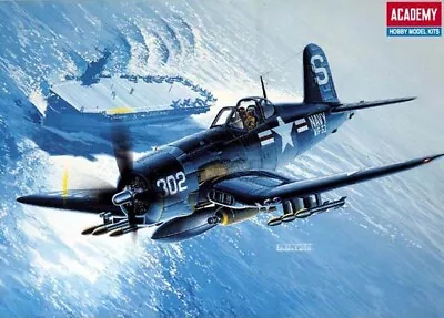 Academy 12267 F4U-4B Corsair Korean War 1/48 Scale Plastic Model Kit • $26.75