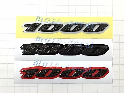 Real Carbon Fiber For GSX-R GSXR1000 Raised 3D Emblem Tank Decal Glossy Sticker • $15.25