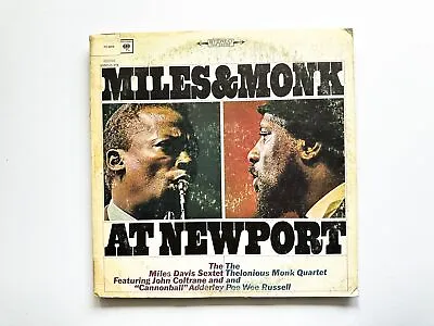 The Miles Davis Sextet And The Thelonious Monk Quartet - Miles & Monk At Newpor • $48