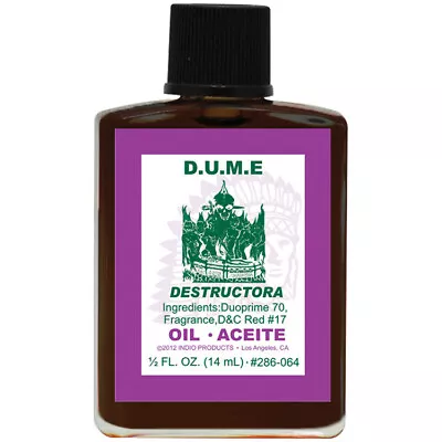 INDIO Dume Oil (  Aceite Destructora)  1/2 Ml • $8.50