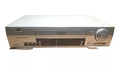 JVC HR-S3910U Super VHS S-VHS SVHS VCR PLAYER & RECORDER HIFI AV COMPULINK No Re • $85