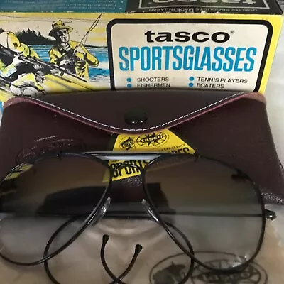 Vintage Tasco Shooting Glasses # 1145 B   Mirror  Sport Glasses NOS • $69.95