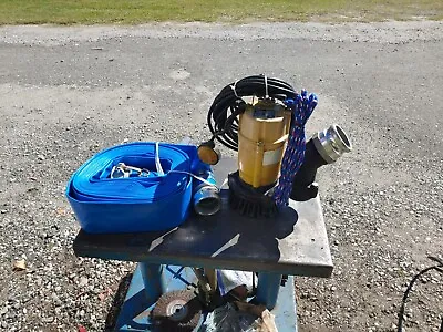 Wacker Neuson PSTF3 750 3'' Submersible Trash Pump 1HP • $600