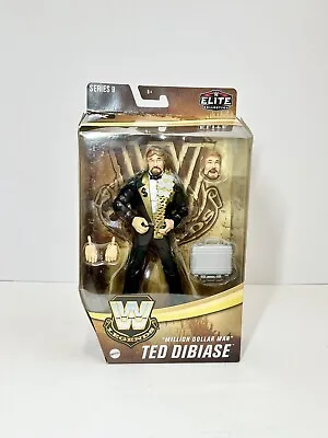 WWE Elite Legends Million Dollar Man Ted DiBiase Wrestling Figure Series 9 New • $47.99