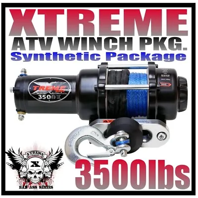 3500lb Xtreme Atv Winch Can-am 02-14 Outlander 3500 Lb • $189.99